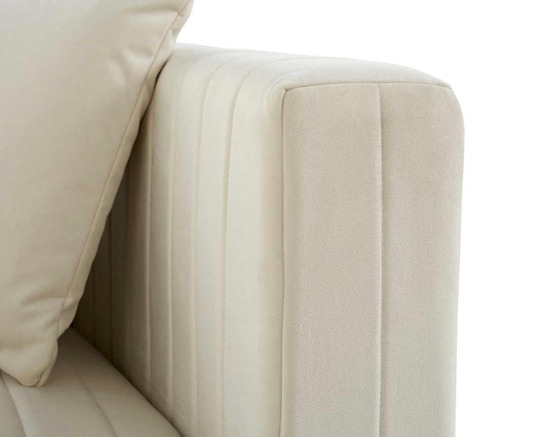 Module d'assise droit en velours Nova Module d'assise droit en velours Nova