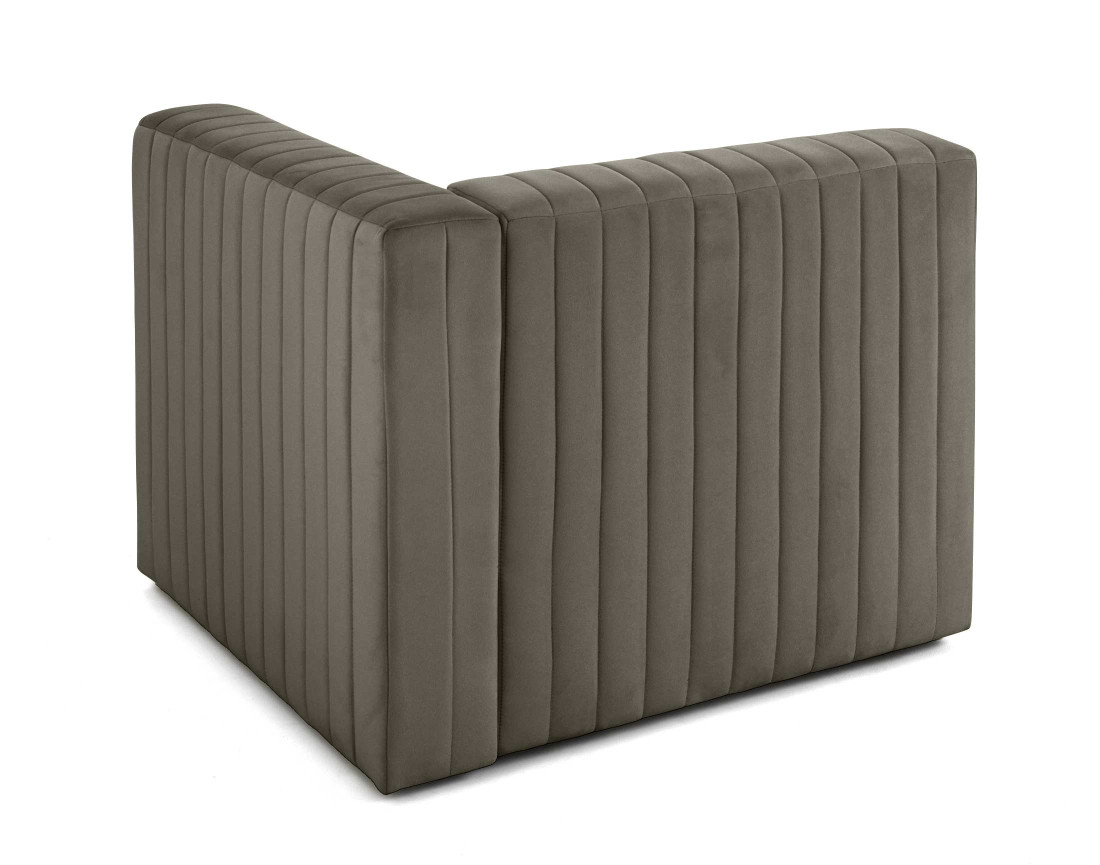Module d'assise droit en velours Nova Module d'assise droit en velours Nova