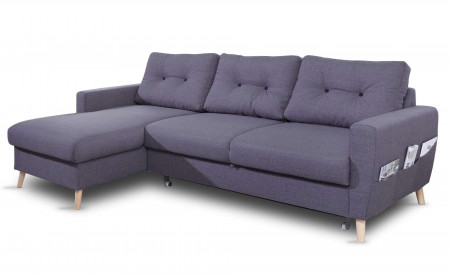 OSLO - Canapé d'angle gauche convertible - 225x147x86cm OSLO - Canapé d'angle gauche convertible - 225x147x86cm