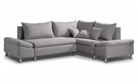 Jade - Canapé d'angle droite convertible avec rangement - 258x196x85cm Jade - Canapé d'angle droite convertible avec rangement - 258x196x85cm