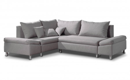 Jade - Canapé d'angle gauche convertible avec rangement - 258x196x85cm Jade - Canapé d'angle gauche convertible avec rangement - 258x196x85cm