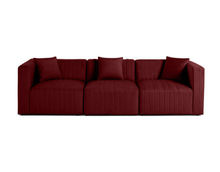 Canapé modulable 3 places...