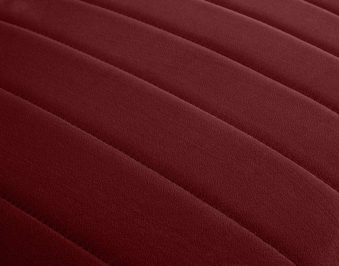Canapé modulable d'angle réversible 6 places en velours Nova