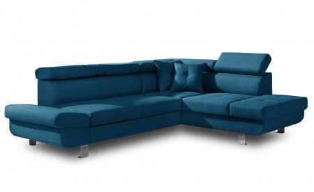 Lisbona - Canapé d'angle droit convertible - L 252 x P 190cm Lisbona - Canapé d'angle droit convertible - L 252 x P 190cm