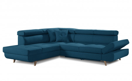 Linea - Canapé d'angle gauche convertible scandinave - L 252 x P 190cm Linea - Canapé d'angle gauche convertible scandinave - L 252 x P 190cm