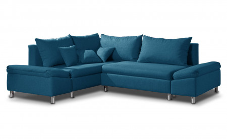 Jade - Canapé d'angle gauche convertible avec rangement - 258x196x85cm Jade - Canapé d'angle gauche convertible avec rangement - 258x196x85cm