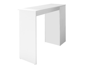 Table de bar avec rangements blanc de 2 à 4 personnes Drazic