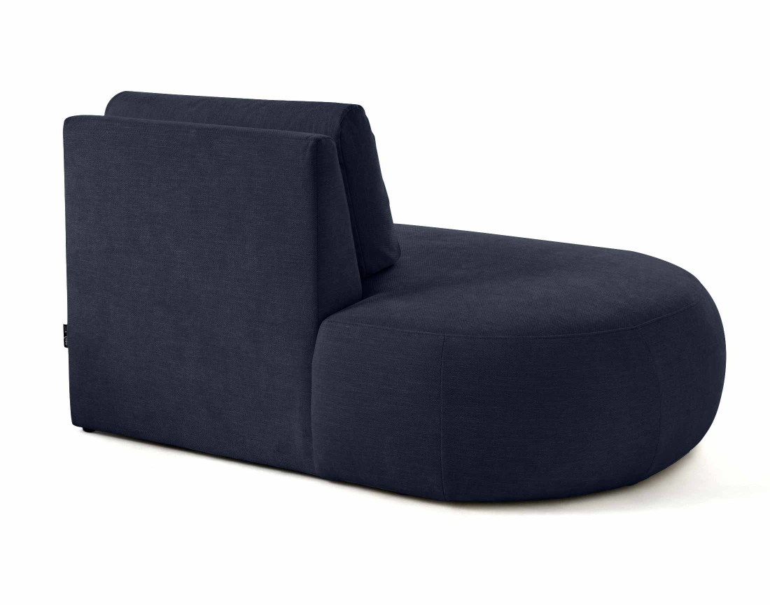 Module d'assise gauche en tissu texturé - Santorini