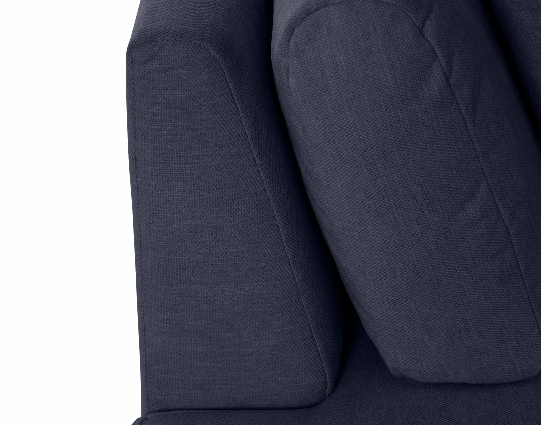 Module d'assise gauche en tissu texturé - Santorini