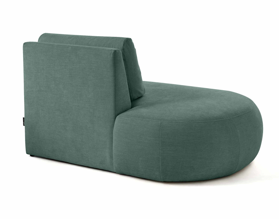 Module d'assise gauche en tissu texturé - Santorini