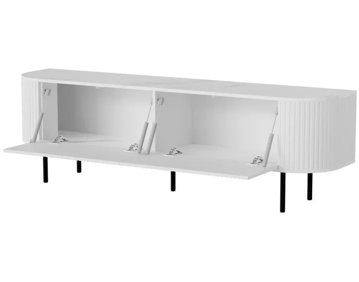 Meuble TV blanc 180 cm Thio