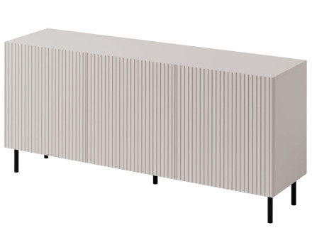 Buffet 3 portes écru 156 cm Timote