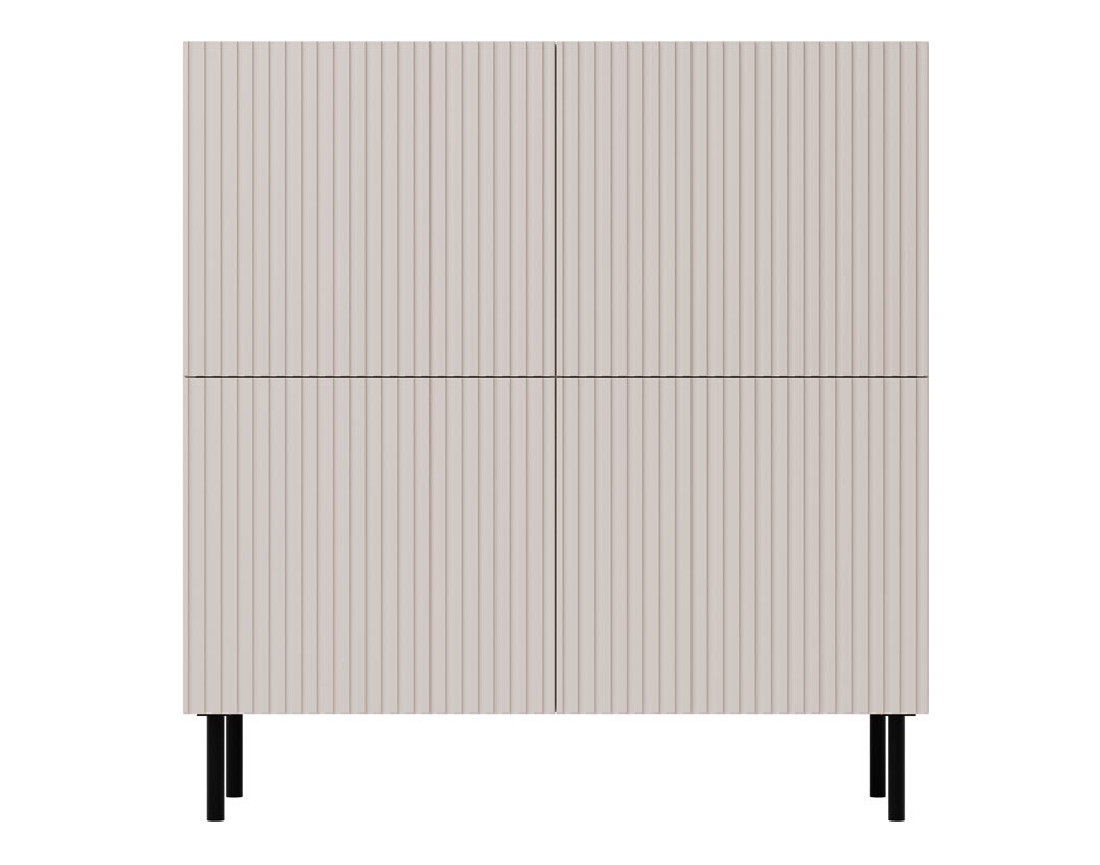 Buffet 2 portes écru 106 cm Timote