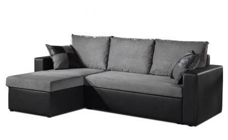 Orlando Blanc/gris Canapé d'angle convertible Orlando Blanc/gris Canapé d'angle convertible