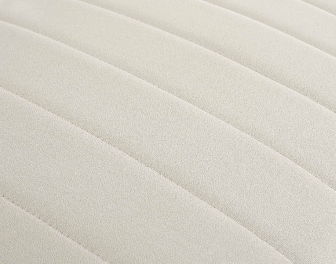 Canapé modulable d'angle droit 5 places en velours Nova