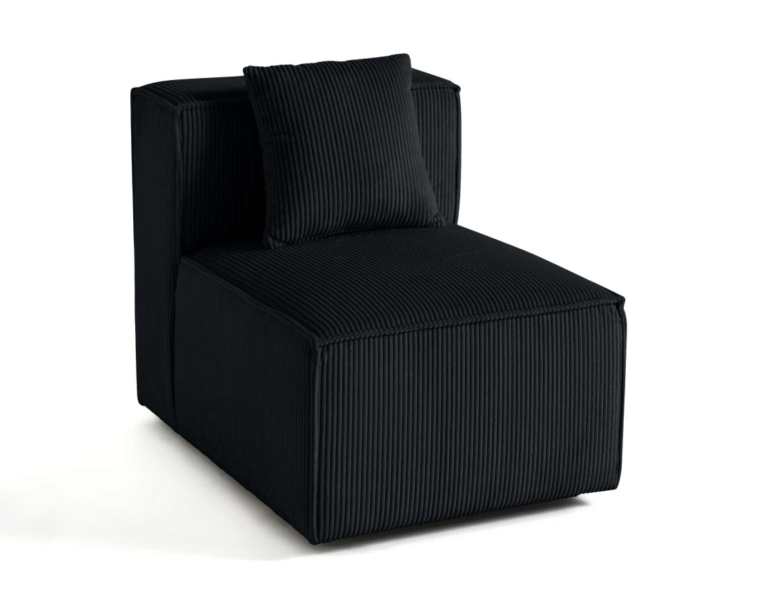 Module d'assise sans accoudoirs en velours côtelé Arty Module d'assise sans accoudoirs en velours côtelé Arty