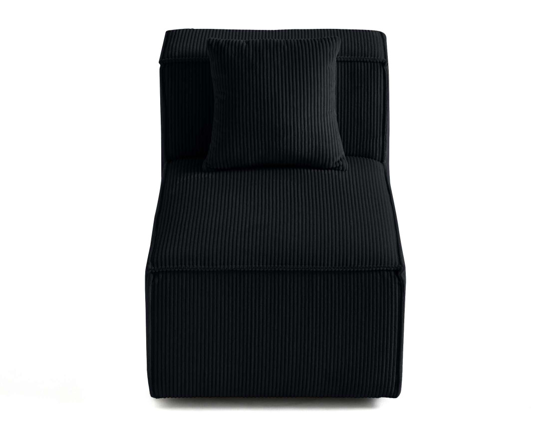 Module d'assise sans accoudoirs en velours côtelé Arty Module d'assise sans accoudoirs en velours côtelé Arty