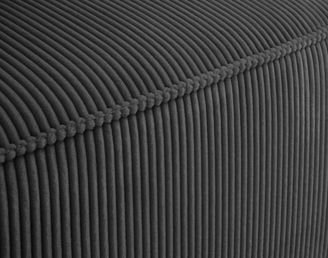 Module d'assise droit en velours côtelé Arty Module d'assise droit en velours côtelé Arty