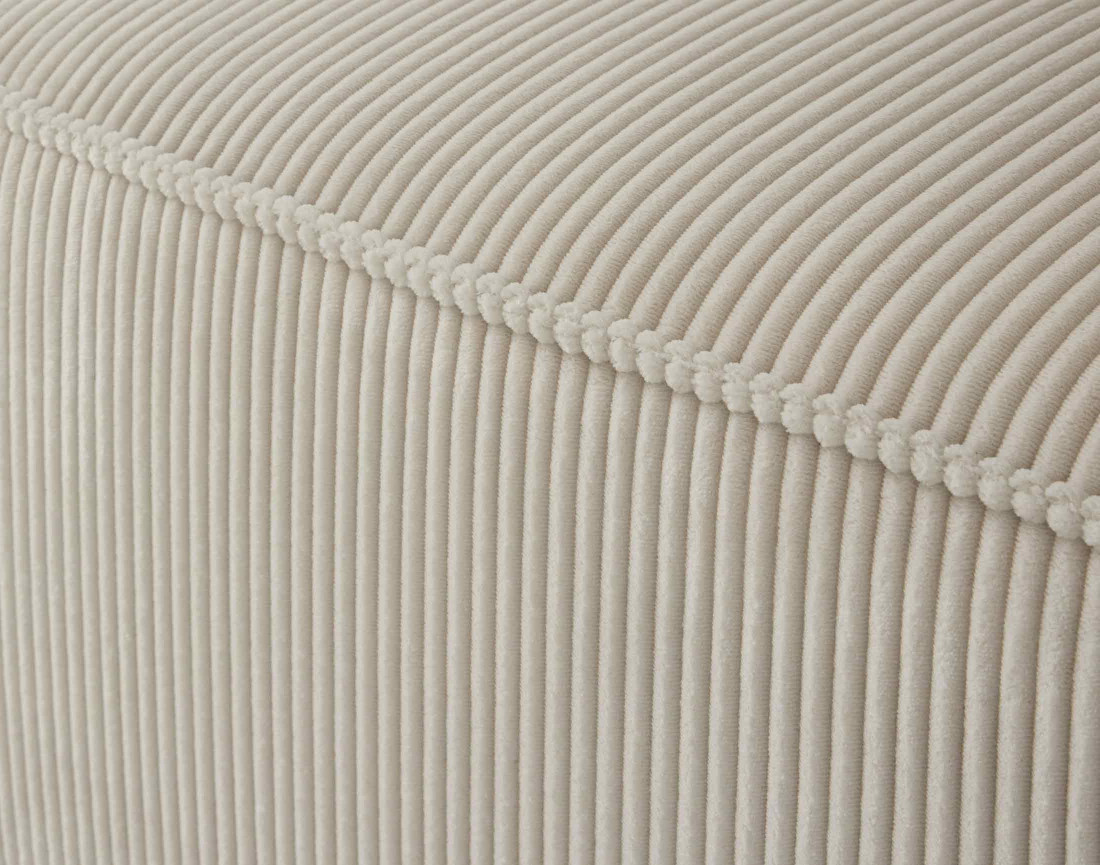 Module d'assise gauche en velours côtelé Arty Module d'assise gauche en velours côtelé Arty