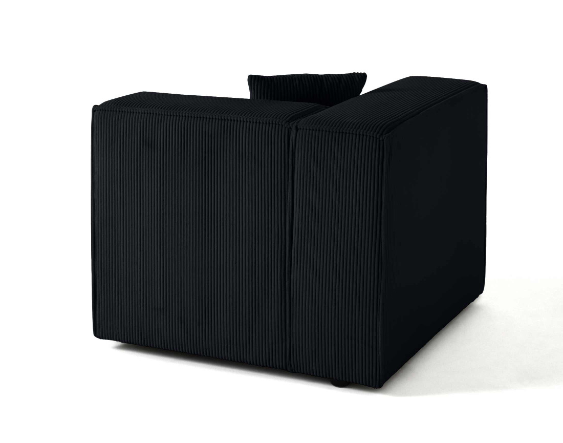 Module d'assise gauche en velours côtelé Arty Module d'assise gauche en velours côtelé Arty