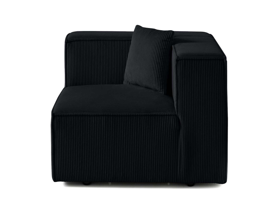 Module d'assise gauche en velours côtelé Arty Module d'assise gauche en velours côtelé Arty