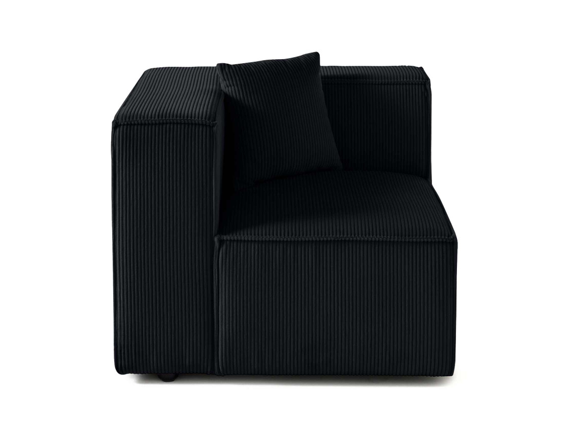 Module d'assise gauche en velours côtelé Arty Module d'assise gauche en velours côtelé Arty