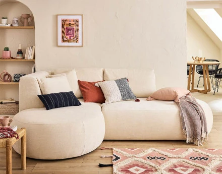 Canapé modulable d'angle...