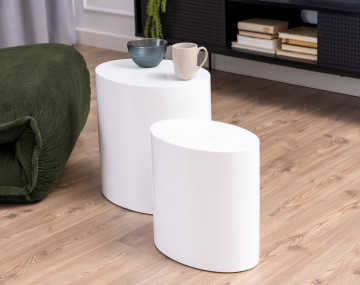 Lot de 2 tables basses...