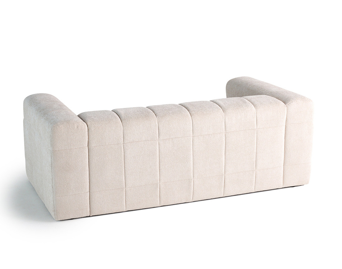 Canapé 3 places en tissu texturé Suzano