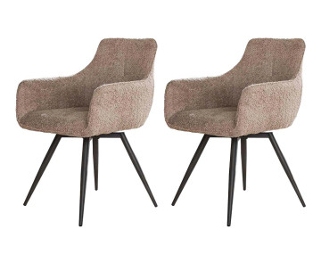 Lot de 2 fauteuils rotatifs...
