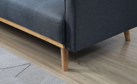 Finlande - Canapé d'angle réversible convertible - Style scandinave - Tissu Finlande - Canapé d'angle réversible convertible - Style scandinave - Tissu