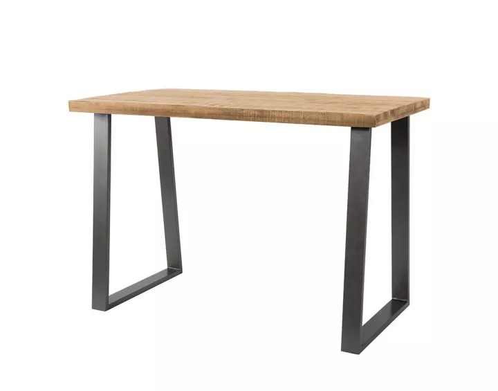 Table de bar bois massif de manguier 135 cm Jayto