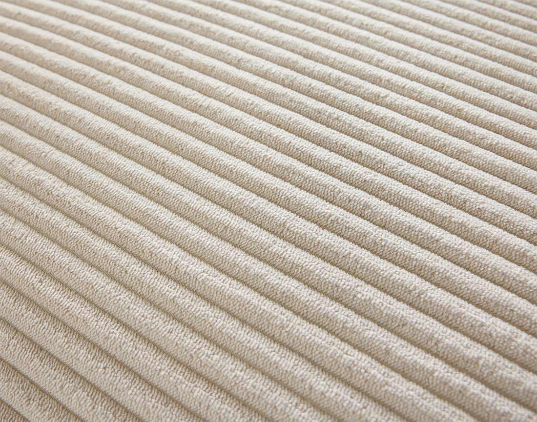 Module d'assise d'angle réversible en velours côtelé Garance