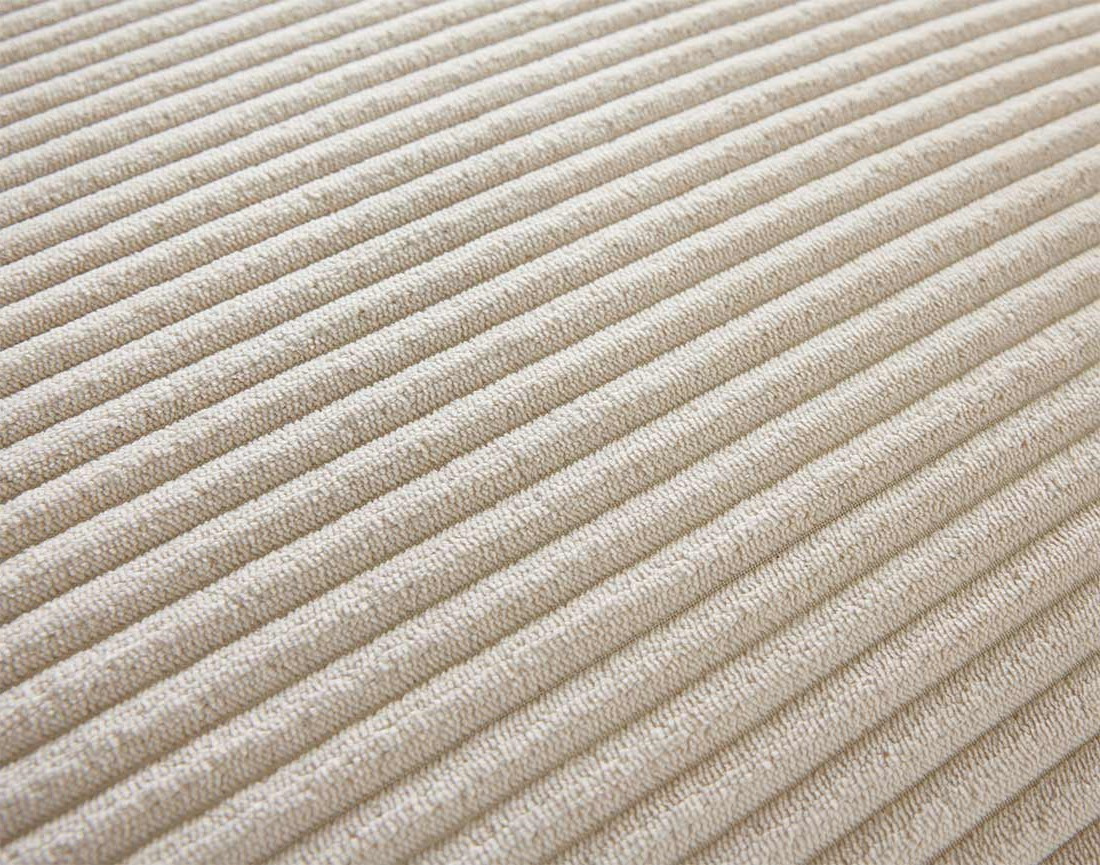 Module d'assise méridienne droit en velours côtelé Garance Module d'assise méridienne droit en velours côtelé Garance