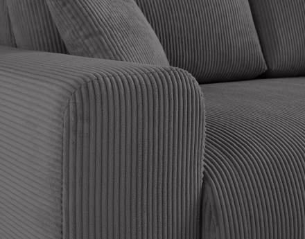 Canapé droit 3 places en...