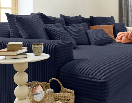 Canapé 4 places avec double...