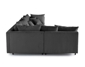 Canapé modulable d'angle réversible 4 places Edinburg - Best Mobilier