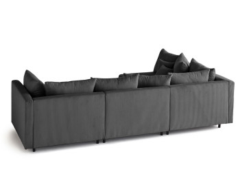 Canapé modulable d'angle réversible 4 places Edinburg - Best Mobilier