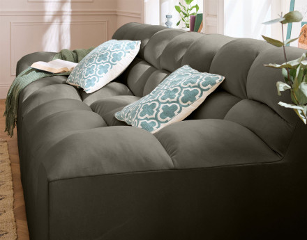 Canapé droit 4 places en...