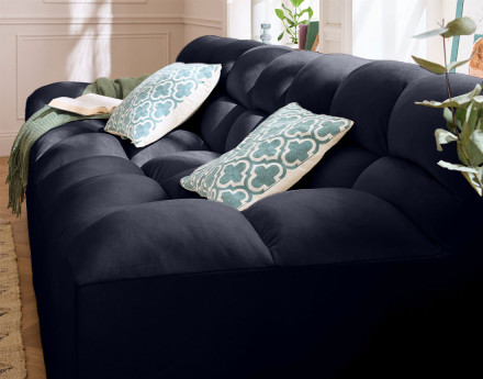 Canapé droit 4 places en...