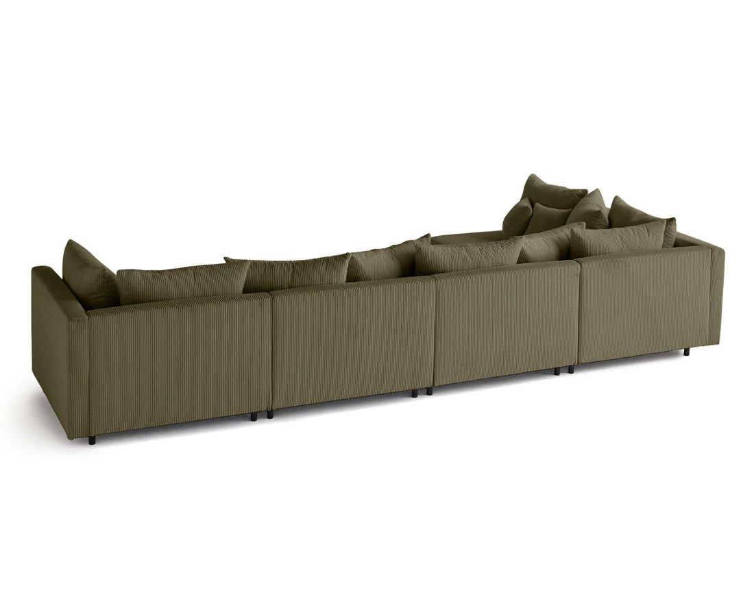 Canapé d'angle modulable 5 places Edinburg - Best Mobilier
