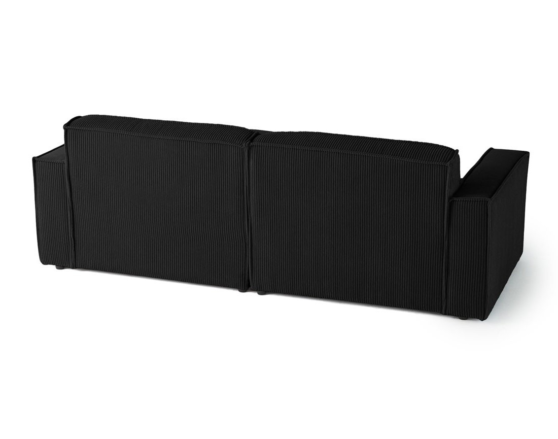 Canapé d'angle droit 4 places en velours côtelé Spiaggia Canapé d'angle droit 4 places en velours côtelé Spiaggia