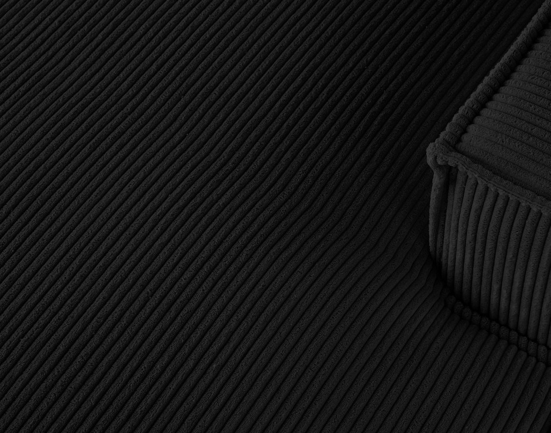 Canapé d'angle droit 4 places en velours côtelé Spiaggia Canapé d'angle droit 4 places en velours côtelé Spiaggia