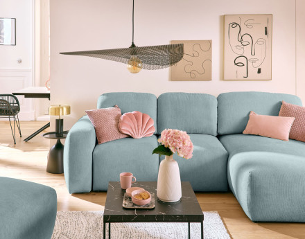 Canapé d'angle convertible,...