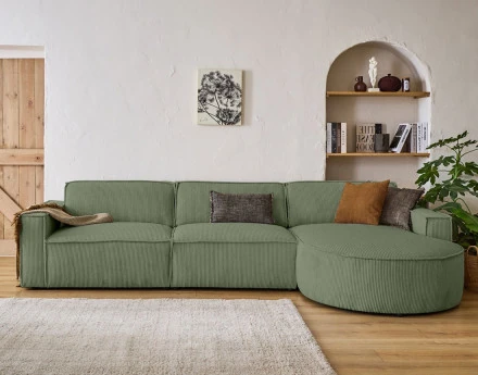 Canapé d'angle droit 5...