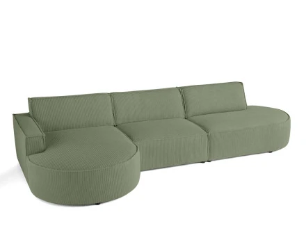 Canapé d'angle gauche aux...