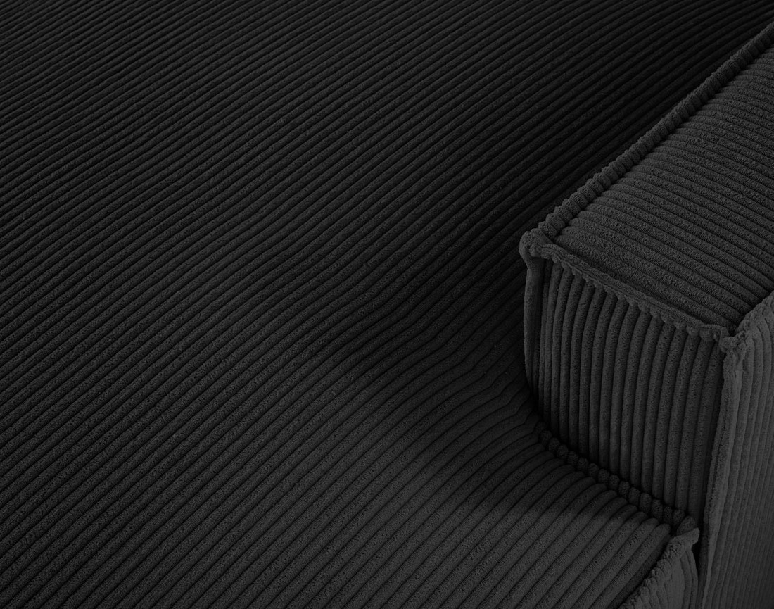 Canapé panoramique d'angle gauche 7 places en velours côtelé Spiaggia Canapé panoramique d'angle gauche 7 places en velours côtelé Spiaggia