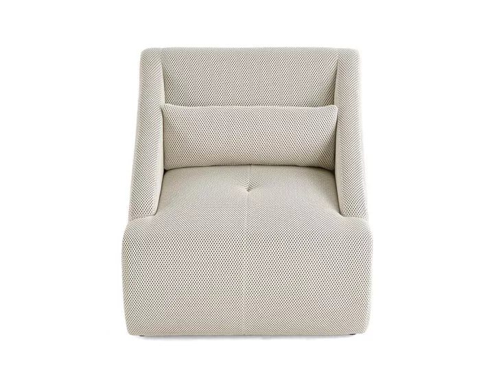 Fauteuil en tissu mailles 3D Onyx