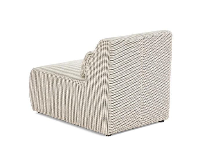 Fauteuil sans accoudoirs en tissu mailles 3D