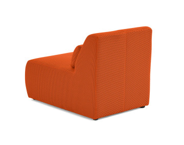 Fauteuil sans accoudoirs en tissu mailles 3D